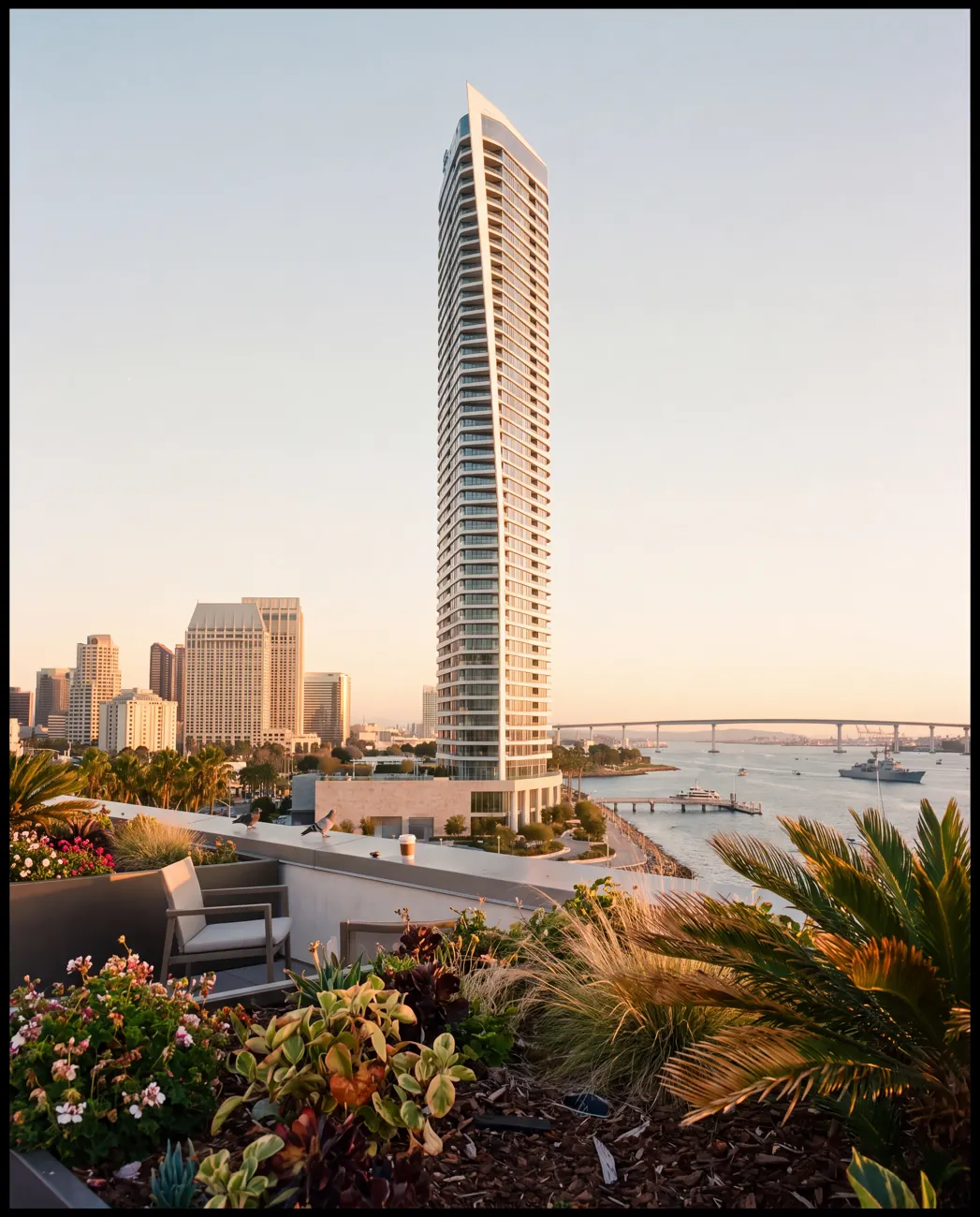 Quill Tower — From a neighbouring rooftop