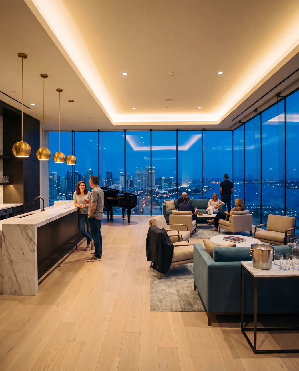 Quill Tower — Sky lounge