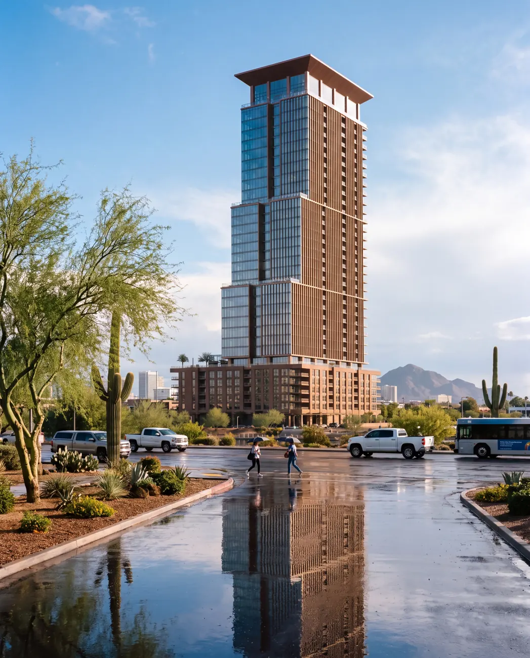 Palisade One — waterfront condominium in Phoenix, Arizona, USA.
