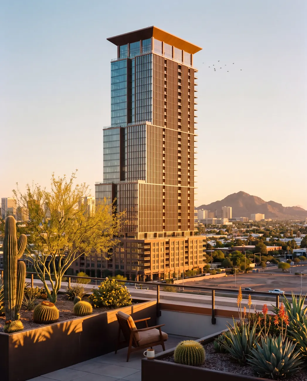 Palisade One — From a neighbouring rooftop