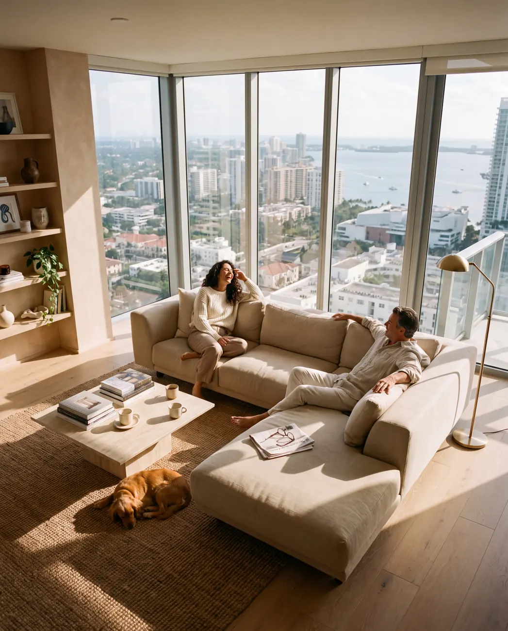 Cascade Terraces — Living room