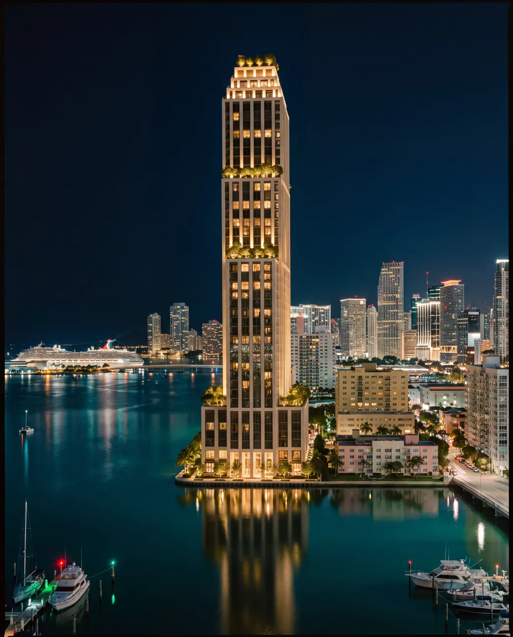Cascade Terraces — mixed-use tower in Miami, Florida, USA.