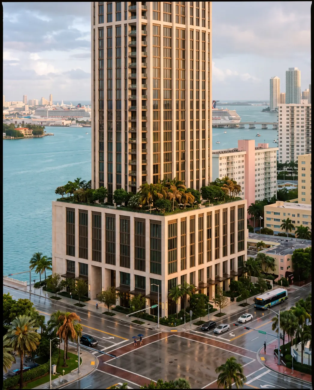 Cascade Terraces — mixed-use tower in Miami, Florida, USA.