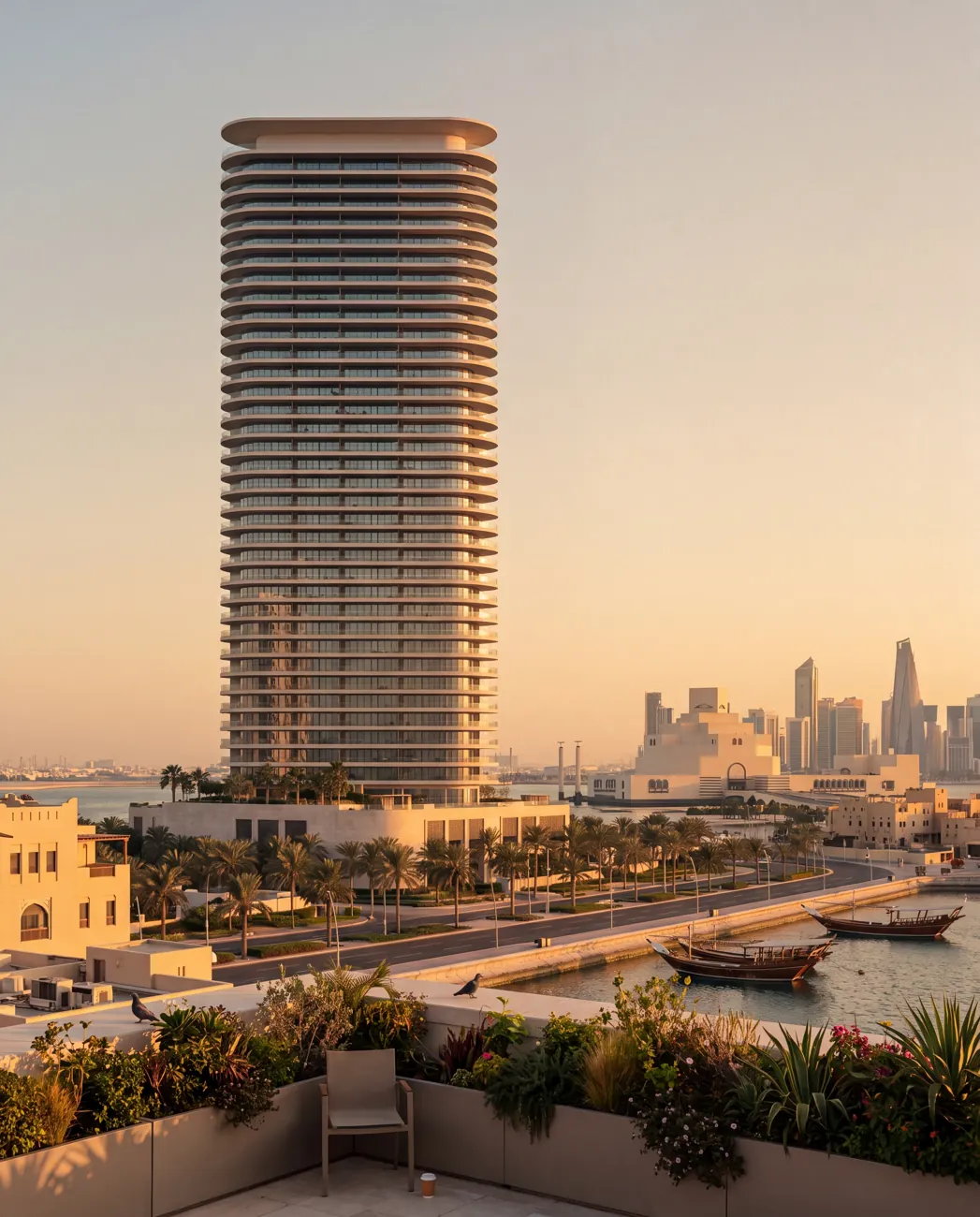Harlow Tower — From a neighbouring rooftop