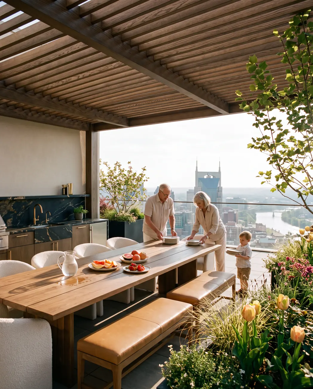 Ondine Point — Private terrace