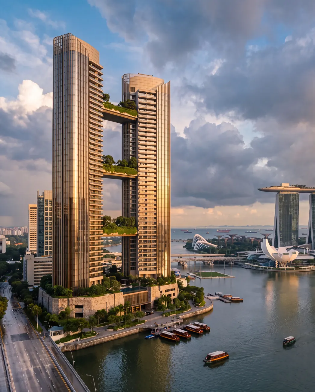 Auburn Residences — Storm clearing