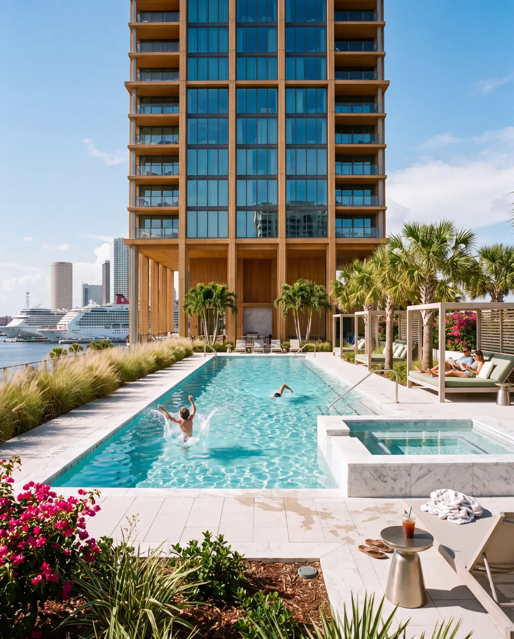 Northlight House — Pool deck