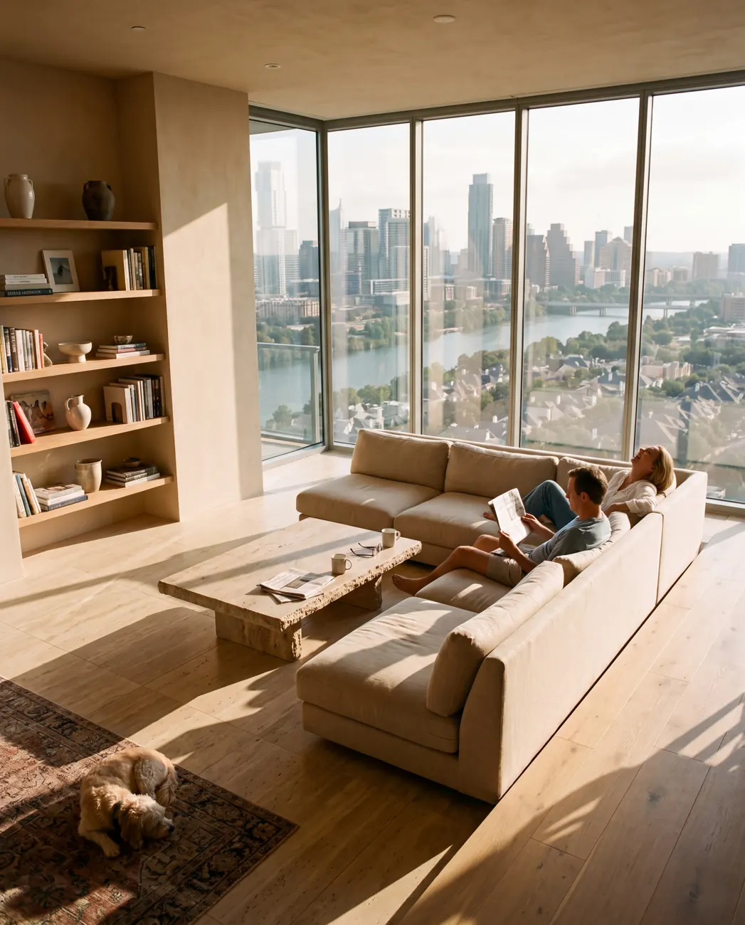Ember Place — Living room