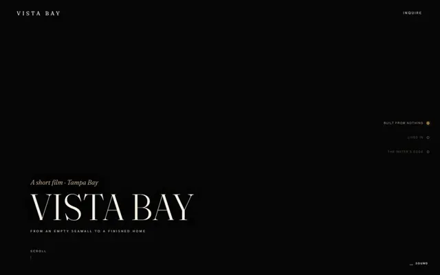 Vista Bay property site